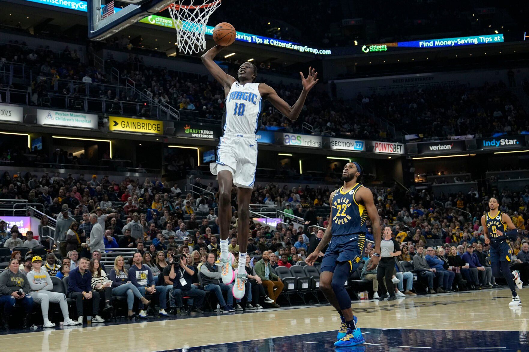 APTOPIX Magic Pacers Basketball